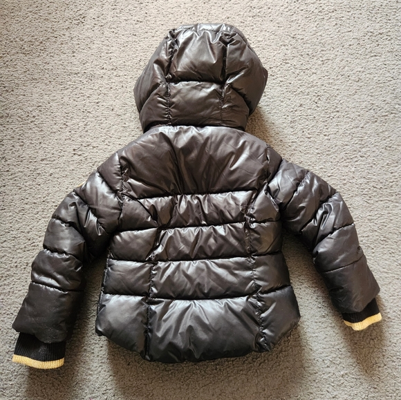 MICHAEL KORS Kids Puffer Jacket Size 2T Black Quilted Designer Winter Outdoor - Picture 3 of 12